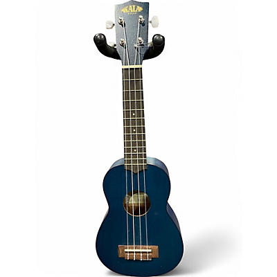 Used Kala KA-SEMB Soprano Satin Blue Ukulele