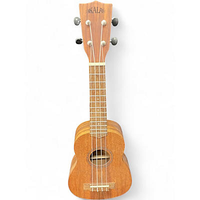 Used Kala KA-TEAK-S soprano Natural Ukulele