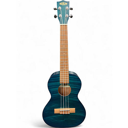 Used Kala KA-TEMB Tenor Blue Green Ukulele Blue Green