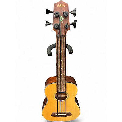 Used Kala KA-UBASS-2-FL Natural Ukulele