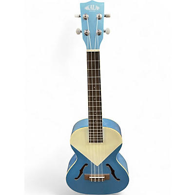 Used Kala KAJTE ARCH TOP AC/EL UKELELE Blue Ukulele
