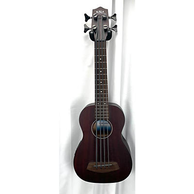 Used Kala Rumbler U-Bass Dark Mahogany Acoustic Bass Guitar