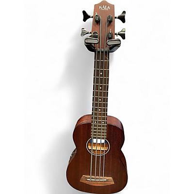 Used Kala Rumbler U-Bass Mahogany Acoustic Bass Guitar