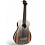 Used Kala Striped Ebony Round Wound String Acoustic-Electric U-Bass dark natural Ukulele dark natural