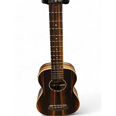 Used Kala Striped Ebony U-Bass Ebony Acoustic Bass Guitar