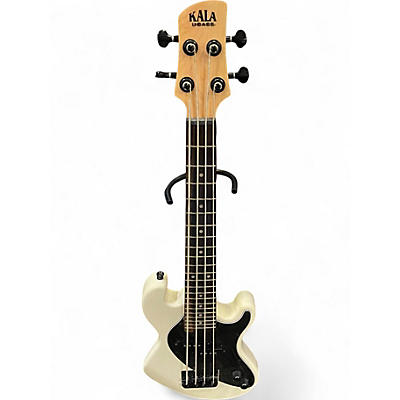 Used Kala U BASS  Alpine White Electric Bass Guitar