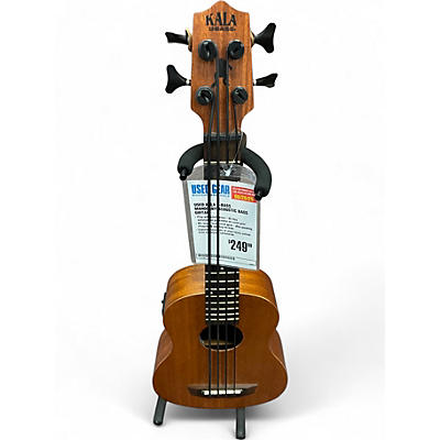 Used Kala U-BASS  Mahogany Acoustic Bass Guitar
