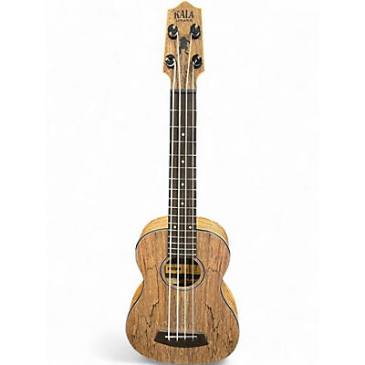 Used Kala U-Bass Spalted Mango Natural Ukulele