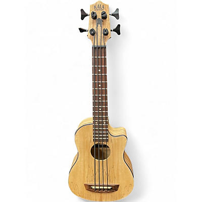 Used Kala U-bass maple FS Maple Acoustic Bass Guitar