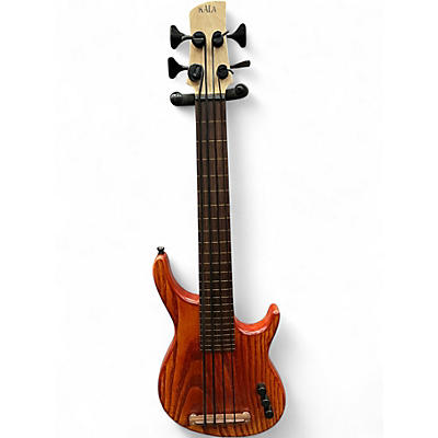 Used Kala UBASS CALIFORNIA SERIES FRETLESS SWAMP ASH Swamp Ash Electric Bass Guitar