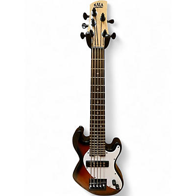 Used Kala UBASS SB5 2 Color Sunburst Electric Bass Guitar