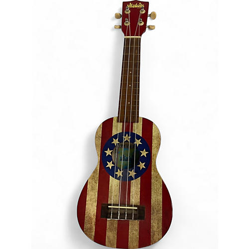 Kala Used Kala UKADELIC Red White and Blue Ukulele Red White and Blue