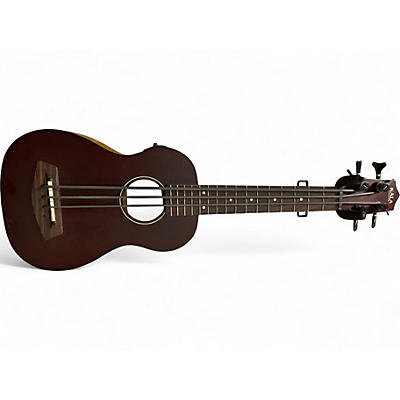 Used Kala Ubass Bass Brown Ukulele