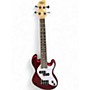 Used Kala Ubass Bass Candy Apple Red Ukulele Candy Apple Red