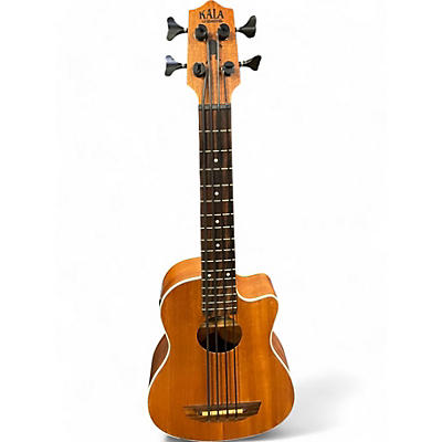 Used Kala Ubass Bass Mahogany Ukulele