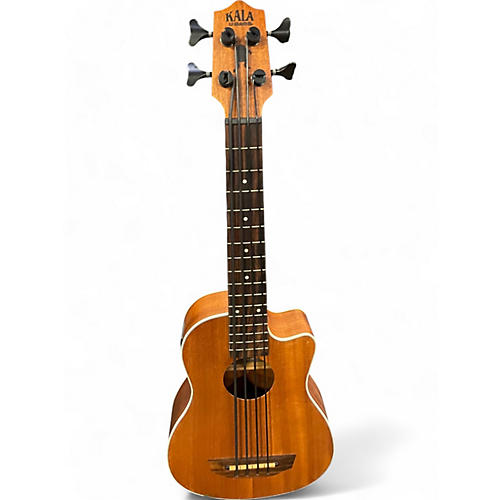 Used Kala Ubass Bass Mahogany Ukulele Mahogany