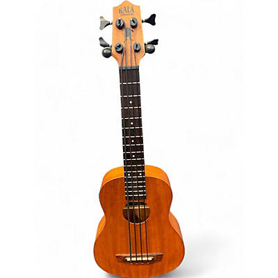 Used Kala Ubass Bass Mahogany Ukulele