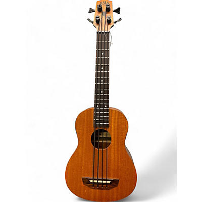 Used Kala Ubass Bass Natural Ukulele