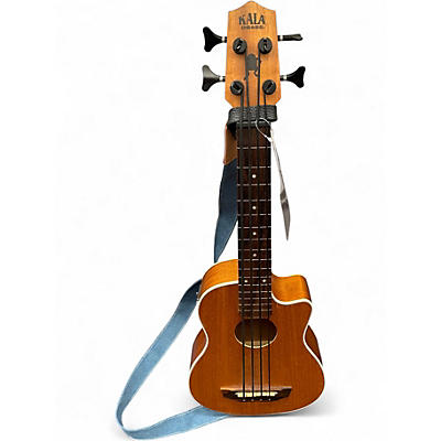 Used Kala Ubass Bass Natural Ukulele