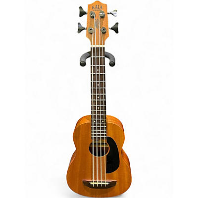 Used Kala Ubass Bass Natural Ukulele