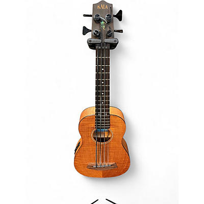 Used Kala Ubass Bass Natural Ukulele