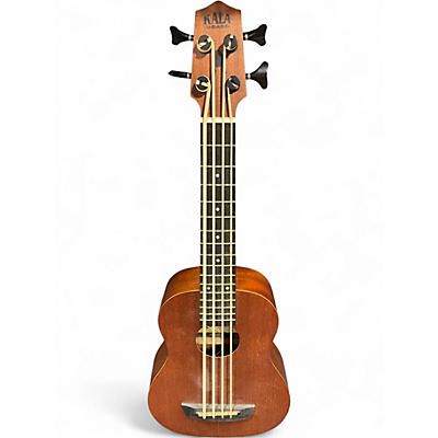 Used Kala Ubass Bass Natural Ukulele
