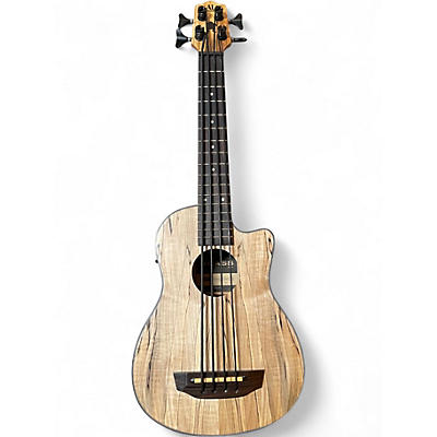 Used Kala Ubass Bass Spalted Maple Ukulele