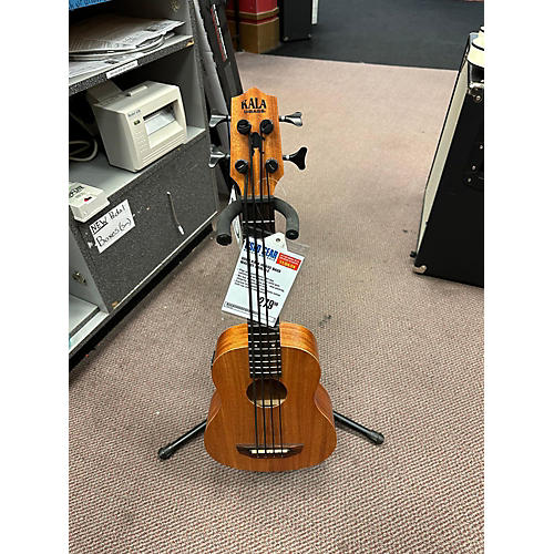 Kala Used Kala Ubass Bass Walnut Ukulele Walnut