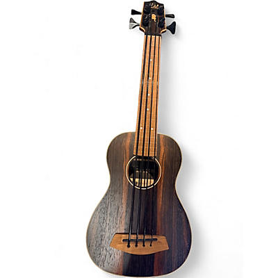 Used Kala Ubass Bass koa Ukulele