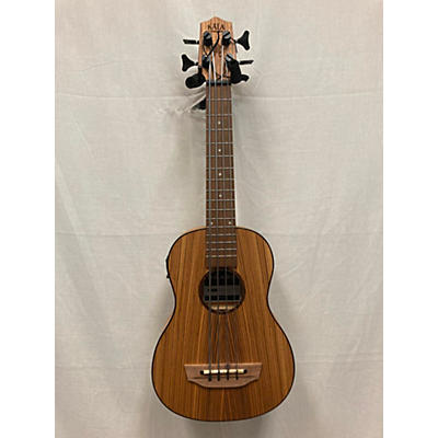 Kala Used Kala Ubass-zEB-FS Natural Ukulele