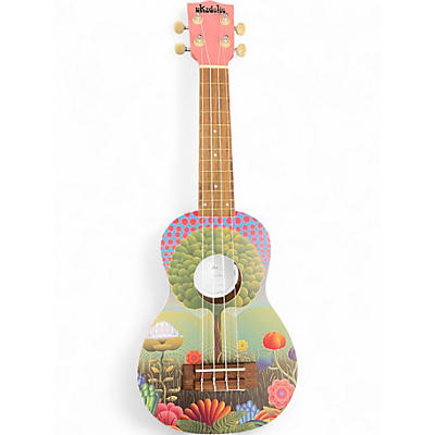 Used Kala Ukulele  Art Design Acoustic Guitar