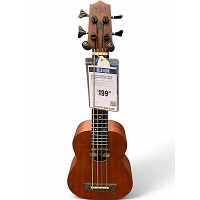 Used Kala WNDR-FS U BASS Mahogany Acoustic Bass Guitar