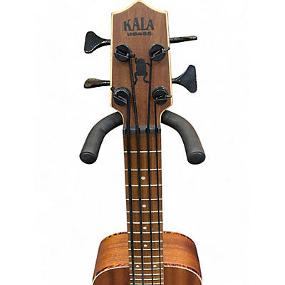 Kala Used Kala smhg-fs all solid mahogany uke bass Natural Ukulele