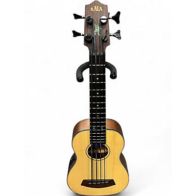 Used Kala u bass Natural Acoustic Bass Guitar