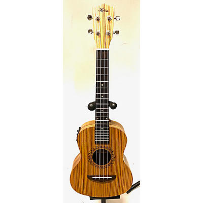 Kalena Used Kalena LZ-1 Zebrawood Natural Ukulele