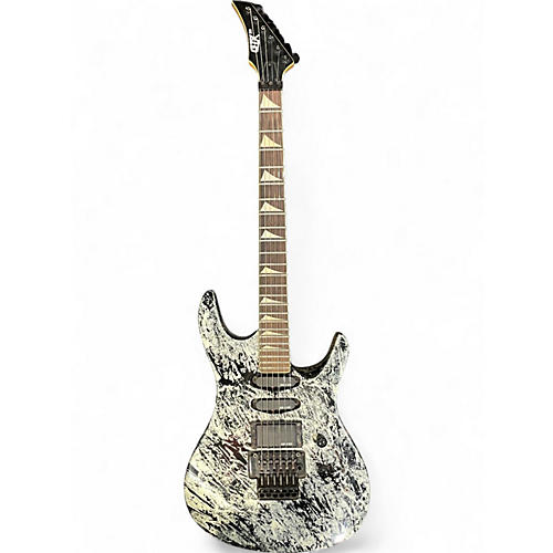 Used Kaman GTX 33 BLACK CRACKLE Solid Body Electric Guitar BLACK CRACKLE