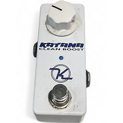 Used Katana Clean Boost Effect Pedal