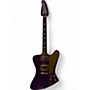 Used Kauer Guitars BANSHEE Amethyst Purple Sparkle Solid Body Electric Guitar Amethyst Purple Sparkle