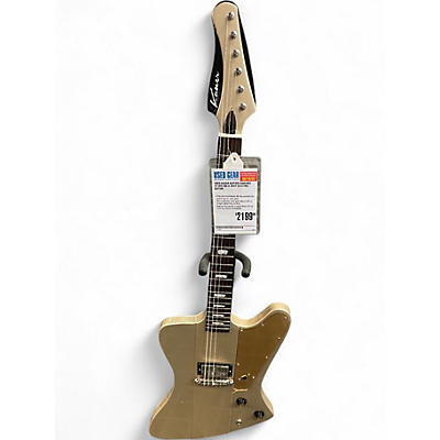 Used Kauer Guitars BANSHEE Silver Solid Body Electric Guitar