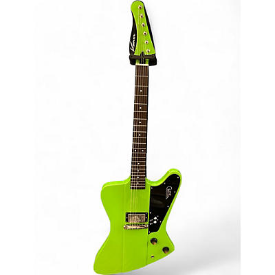 Used Kauer Guitars Banshee Deluxe Green Burst Solid Body Electric Guitar