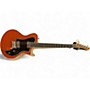 Used Kauer Guitars Korona orange metal flake Solid Body Electric Guitar orange metal flake