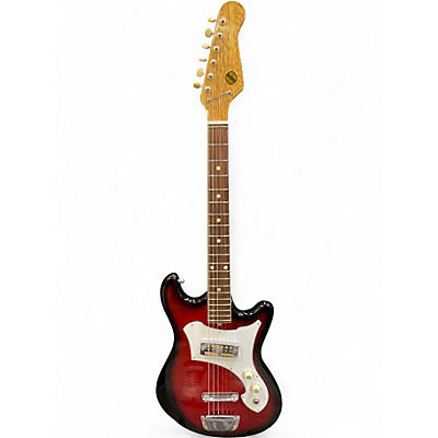 Used Kawai PRESTIGE RED SUNBURST Solid Body Electric Guitar