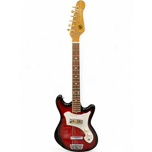 Used Kawai PRESTIGE RED SUNBURST Solid Body Electric Guitar RED SUNBURST