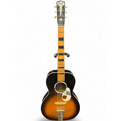 Used Kay 1160 Antique Natural Acoustic Guitar