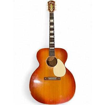 Used Kay 1950 K24 JUMBO Sunburst Acoustic Guitar