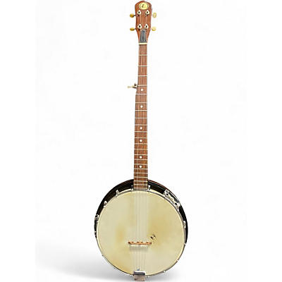 Used Kay 70's folk Natural Banjo