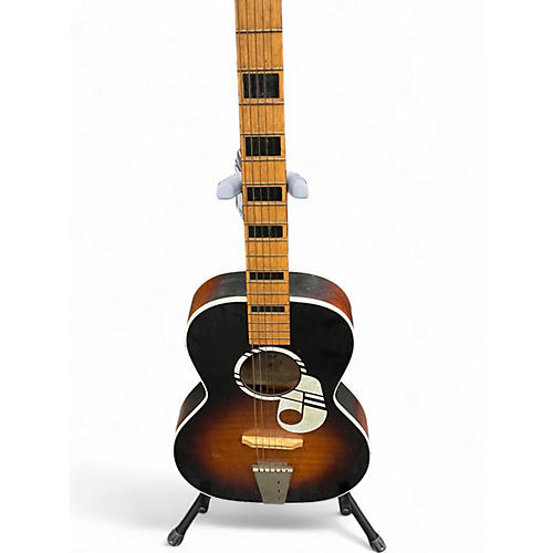 Used Kay Acoustic 2 Tone Sunburst Acoustic Guitar 2 Tone Sunburst
