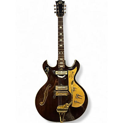 Used Kay K-900G WALNUT Hollow Body Electric Guitar