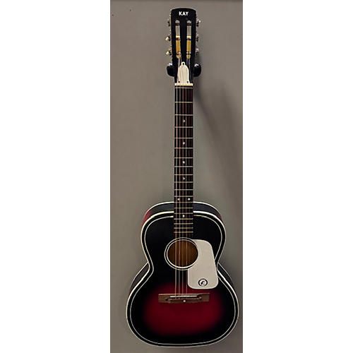 Kay Used Kay K1110 Slot Head Red Burst Acoustic Guitar Red Burst