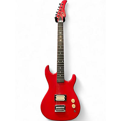 Used Kay Starter Series KE-15R Candy Apple Red Solid Body Electric Guitar